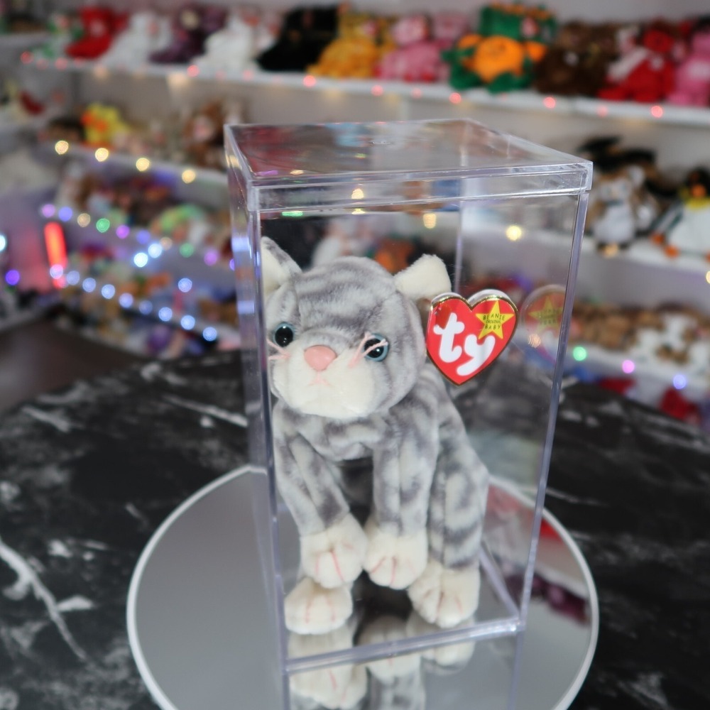 Ty Beanie Baby - Silver the Cat | MWMT - New Mint Tags | Rare | Vintage